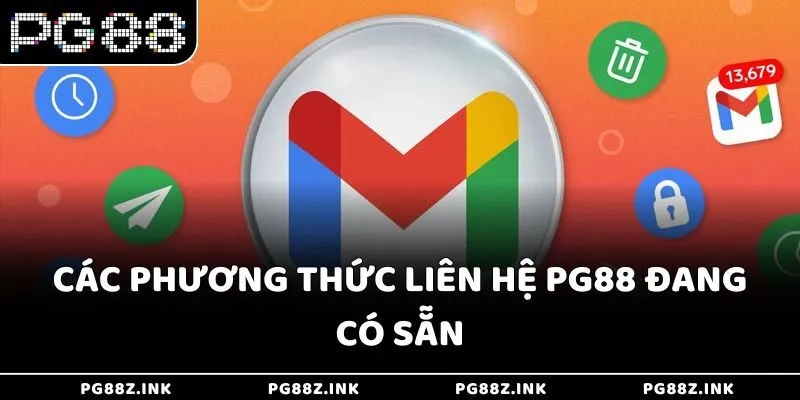 Các phương thức liên hệ PG88 đang có sẵn